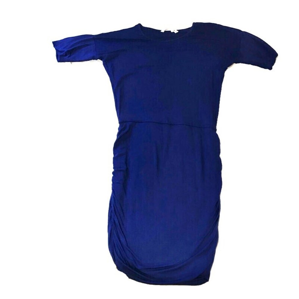 Athleta *Like New*  blue sheath dress modal